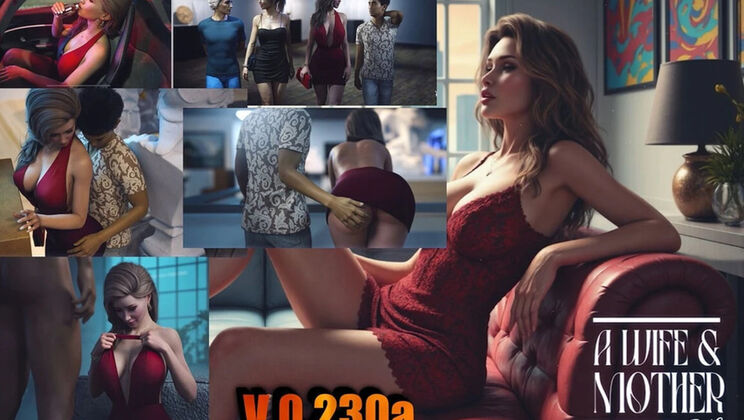 Captain Erogaming 3D Sex Game: Handjob with Stepmom MILF in Lingerie - Cuckold Cheating Wife Cartoon