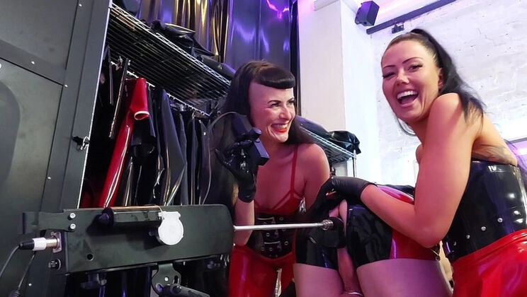 Nasty German Ladies BDSM Part 2: Bondage Threesome & Foot Worship
