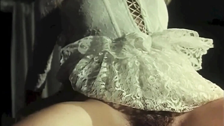 Cicciolina's Vintage Orgy Party - Hairy MILFs in Stockings Gangbang