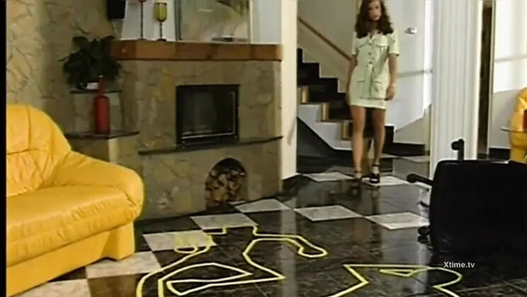 Blonde Babe Begs for Anal Sex with Big Cock in Group Scene