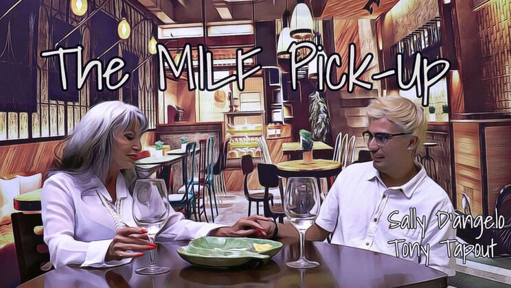 MILF Sally D'Angelo Big Tits Blowjob Creampie at the YMCA