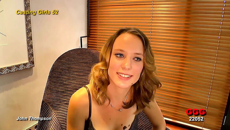 German Blonde Ashlee Cox Gives Intense Blowjob & Deep Throat Suck - Petite Rough Hardcore Sex