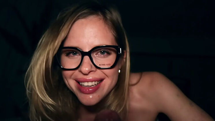 Huge Tits Blonde Gives Amazing Blowjob POV - Big Booty Babe Makes Him Cum Compilation