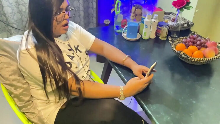 Bangladeshi BBW Stepcousin Fucked Hard in Dining Room - Missionary & Doggy Style with Big Natural Tits