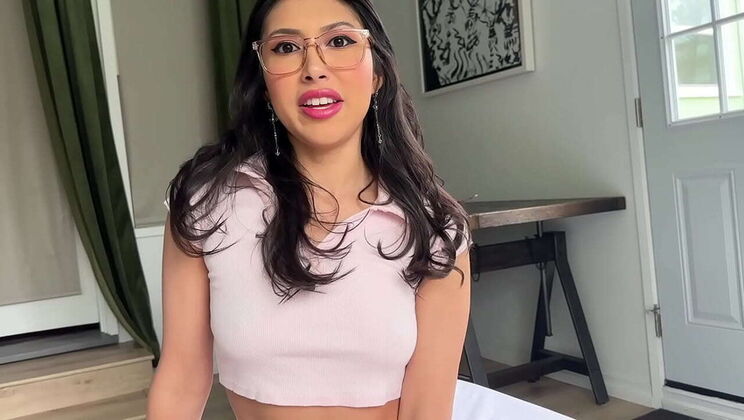 Latina Step Sister Anal Creampie - Penelope Woods POV Roleplay with Big Butt Teen