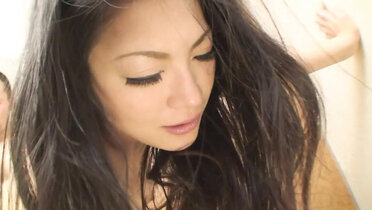 Horny Japanese MILF Rides Hard Cock POV Creampie Hairy Pussy