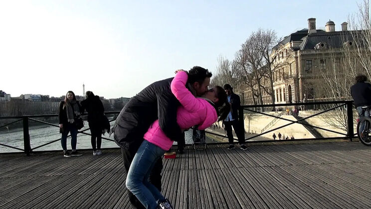 Hairy Brunette Jasmine Rouge Gets Her Bushy Pussy Smashed Outdoor POV