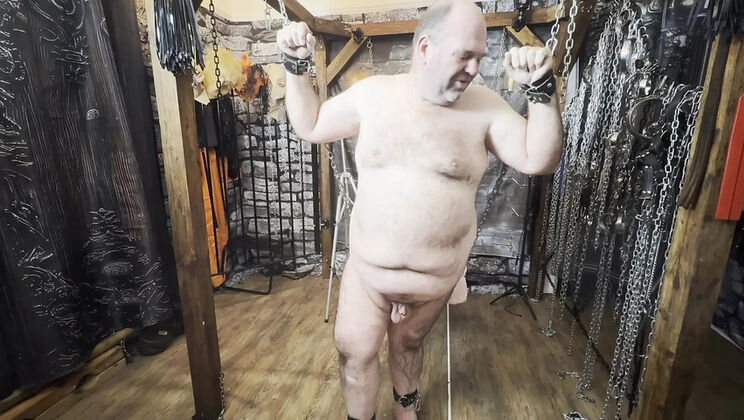 BBW Domina Satana CBT Punishment Part 1 - Mature Femdom BDSM Dungeon