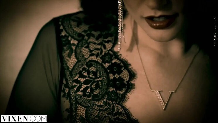 Tori Black takes two big black cocks at award show after party - deep throat and prone bone threesome