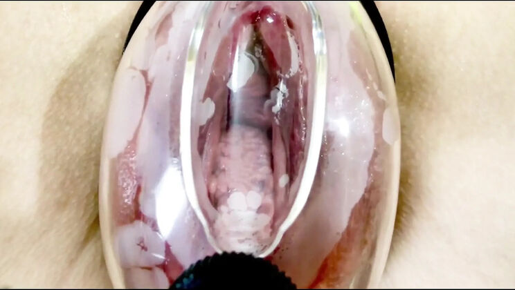 Anna Shpilman Amateur Pussy Pump Orgasm Close Up - Homemade HD