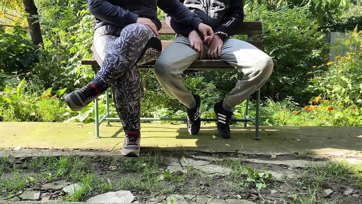 Mature MILF With Big Ass Helps Me Pee Outdoor - Homemade Ukrainian Fetish