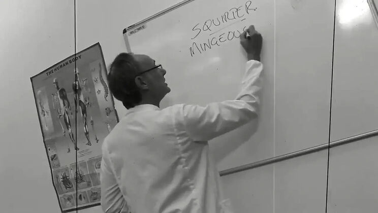 Mature MILF Doctor Fucks Patient Hard in Public Office Sex