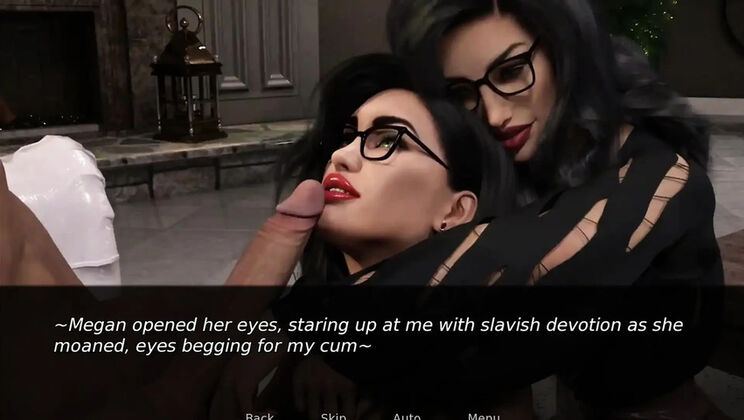 Two Big MILFs Threesome Office Fuck - Big Tit Blowjob & Standing Sex