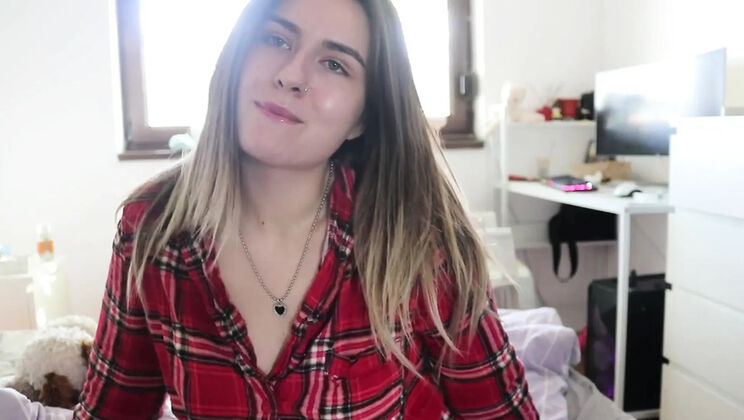 Naked Blonde Farting JOI Masturbation Solo - Amateur Pawg Nude Girl