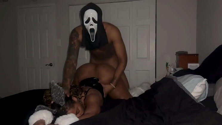 Amateur Latina Step-Sister With Big Booty Gets Rough Doggystyle BBC Fuck