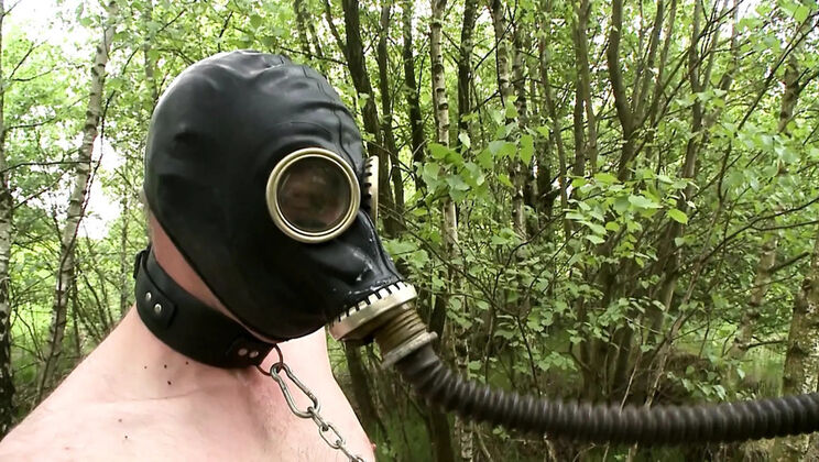 Hardcore BDSM with Bound Babe - Rough Outdoor Bondage & Toy Teasing