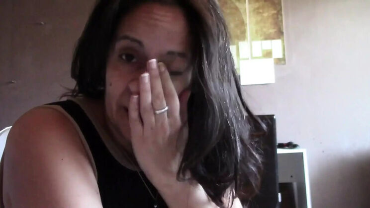 Homemade BBW Neighbour Dirty Talk - Amateur Brunette MILF Solo