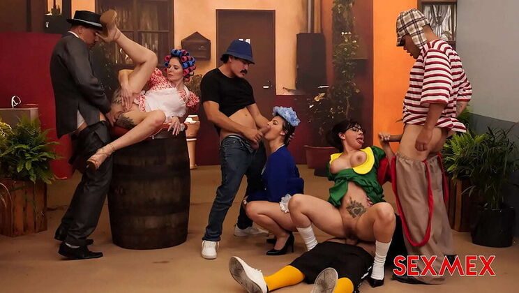 Big Booty Threesome with Nicole Zurich & Mica Spengler - Hard Fast Fucking & Blowjob