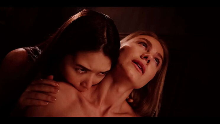 Nancy Ace Horny Vampire Lesbian 69 Pussy Eating with Japanese Babe Rikako Katayama