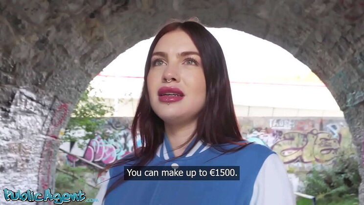 Public Agent Big Tits Latina Stranger Gives Hardcore POV Blowjob on Bus