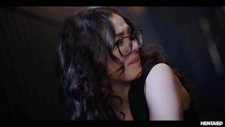 Leana Lovings Rough Monster Toy Fuck - Nerdy Girl Creampie & Cum Swallowing