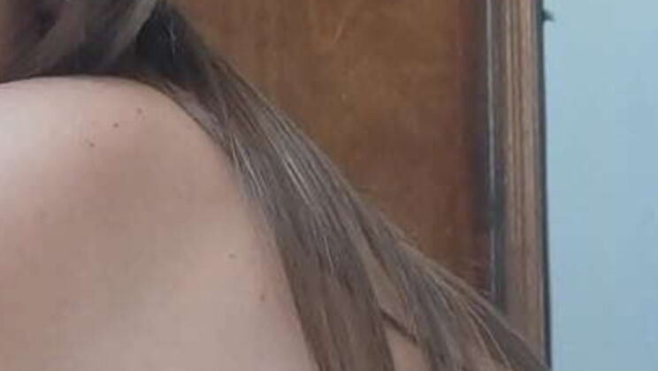 Bigassmilf Solo Masturbation - Blonde Latina Babe Moans to Orgasm