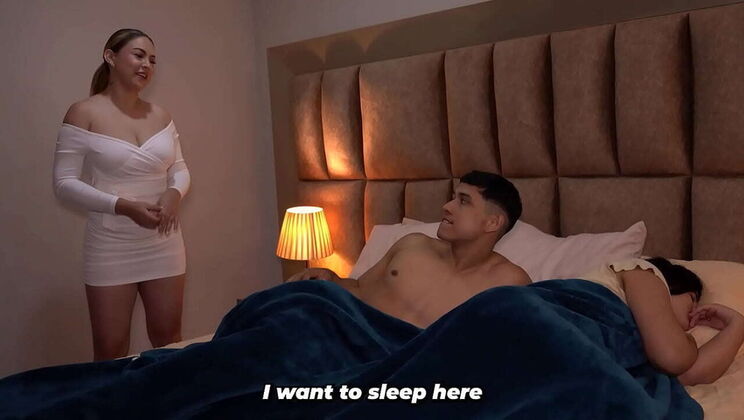 Busty Blonde Latina Neighbor Fucks Muscular Latino - Cuckold Wife Watches!