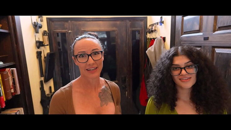 Stepmom Cheating Taboo: Hot Friend Luci Power Fucks Step Son Remy Woods - Wild MILF Sex & Creampie