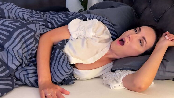 Stepmom Eva Keks Fucked Hard by Stepson Alex Becker - Rainy Night Taboo Sex