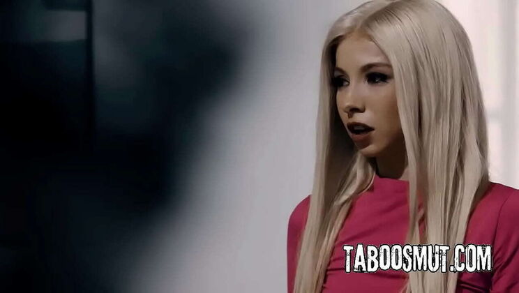 Cheating Husband Fucks Blonde Stepdaughter And Wife Threesome