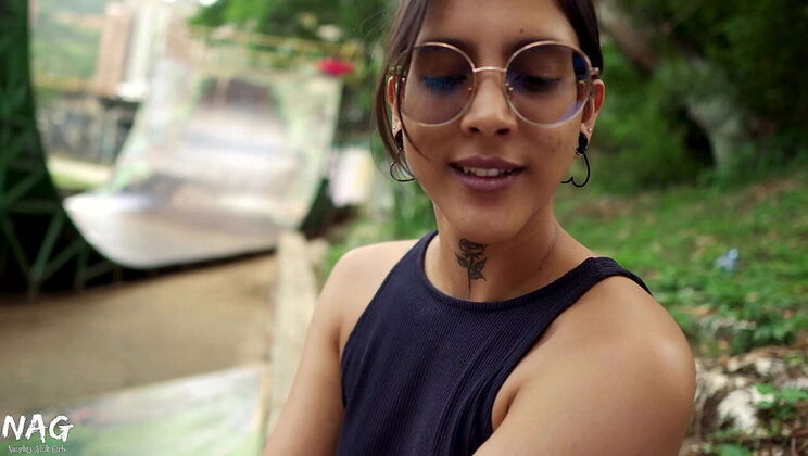 Public Park Pickup: Miura The Bull Fucks Val Succubus' Huge Fat Ass