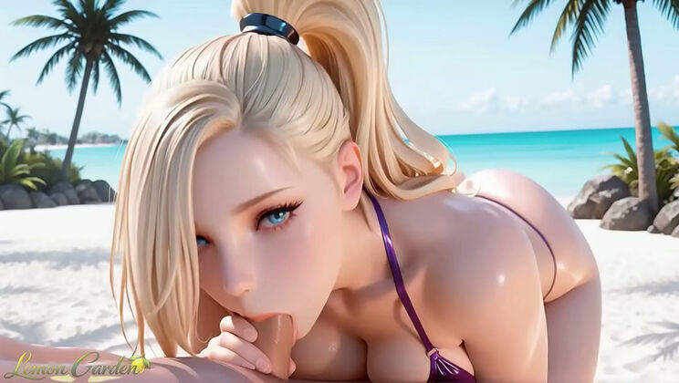 Ino Yamanaka Summer Vacation Hardcore Fuck - Naruto AI 3D Hentai with Big Tits