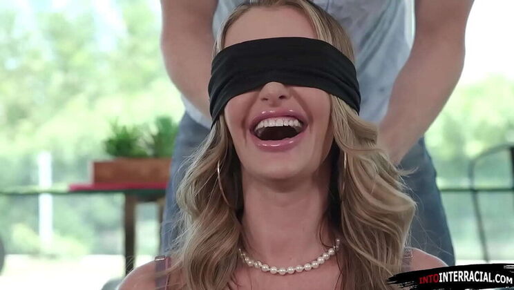 Big Black Cock Surprise For Hot Wife Linzee Ryder - Interracial Threesome Facial & Cum In Mouth