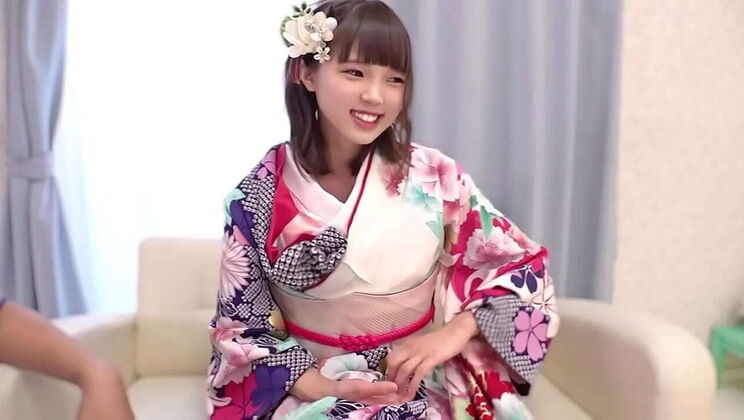 Japanese Amateur Erina Oka 20yo G-Cup Huge Natural Tits & Big Booty After Coming of Age Ceremony