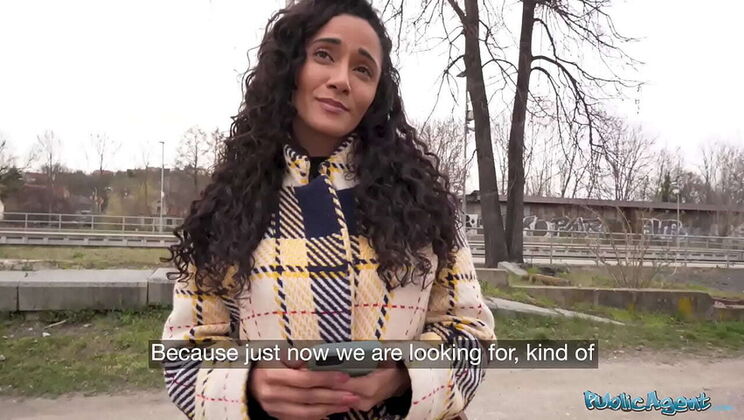 Big Ass Latina With Huge Tits Fucked In Public - Public Agent POV