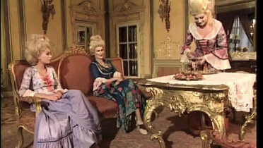 Great Orgy Court Vintage Wigs Hard Cocks Blowjob Facial