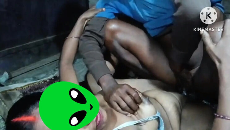 Desi village bhabhi anal fuck with big black ass licking in HD