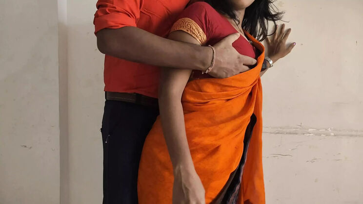 Curvy Indian Bhabhi in Yellow Saree Fucked Hard - Big Natural Tits & Big Ass