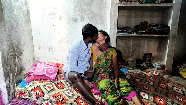 Desi Housewife Fucks Step Brother in Hindi - Hairy Pussy and Big Nipples in Bedroom