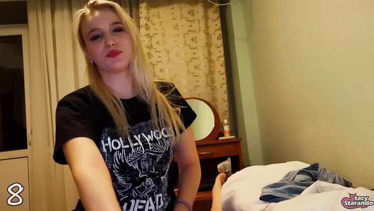 Stacy Starando Takes Thick Loads in Mouth & Swallows - Cum Swallowing Blowjob Compilation