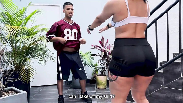 Secret BBC Neighbor Fucks Hot MILF Kylei Ellish - Blowjob & Doggy Style