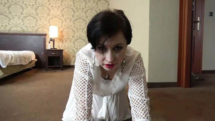 Wanilianna Anal Dildo Fuck - Small Booty Doggy Style with Vibrator