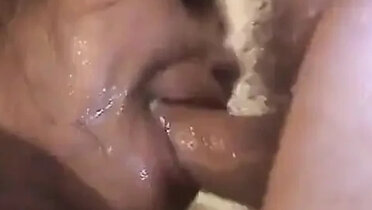 Asian Honey Blowjob - Brunette Babe Casting Close Up Sucking