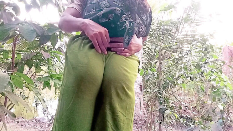 Bangladeshi step sister outdoor anal sex with younger brother - rough teen fuck and blowjob