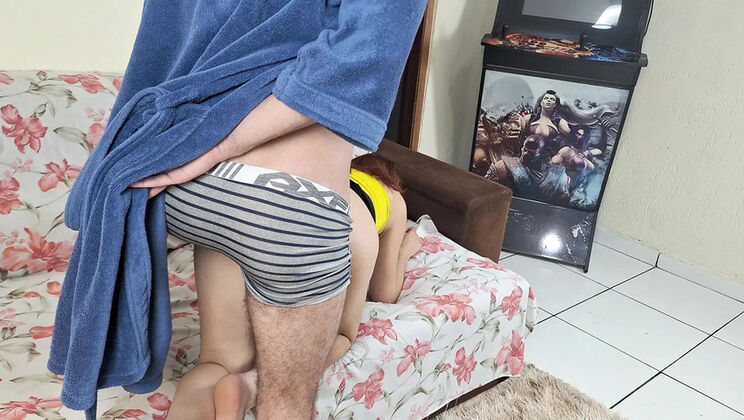 Naughty Wife Cheats on Me With My Friend - Amateur Latina Blowjob & Facial