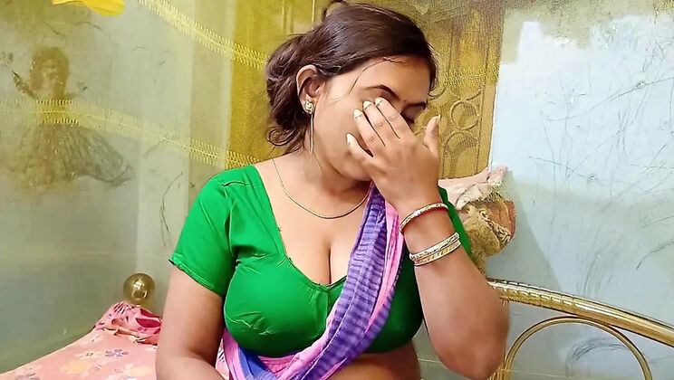Indian Teen Step Sister Makes Brother Hard - First Time Anal with Big Cock