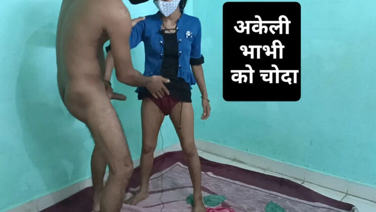 Desi Bhabhi Fucks Devar Hardcore - Doggy Style & Cowgirl Sex with Big Cock