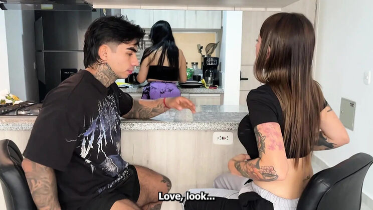 Cheating Sex: Horny Colombian Teen Samy Ortiz Fucks Behind Girlfriend's Back - Big Tits Blowjob & Cum in Mouth