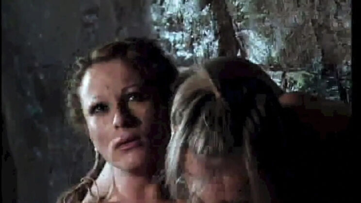 Christoph Clark fucks Luana Borgia in front of prisoner - Brunette riding and doggy style cum in mouth