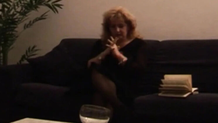 Mature Amateur Slut Spreads For Big Cock
